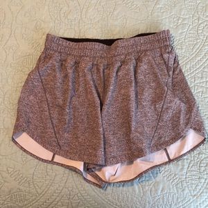 NWOT! Lululemon gray lined shorts, 4” inseam
